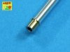Aber 35L-191 British 120mm L1A2 barrel for Conqueror Mark 2 1/35